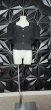 Load image into Gallery viewer, EXPRESS SHORT SLEEVE CARDIGAN      SZ LARGE-XLRG
