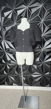 Load image into Gallery viewer, EXPRESS SHORT SLEEVE CARDIGAN      SZ LARGE-XLRG
