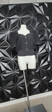 Load image into Gallery viewer, EXPRESS SHORT SLEEVE CARDIGAN      SZ LARGE-XLRG
