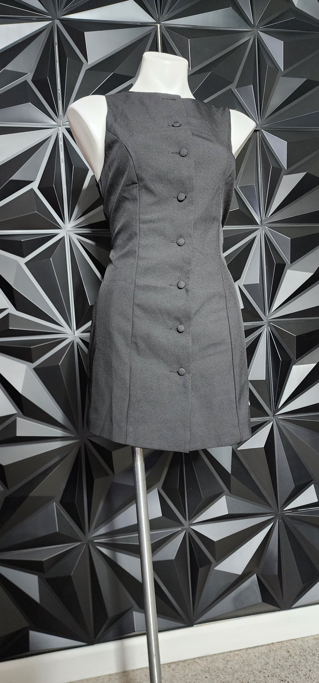 NWT SHEIN BUTTON DOWN DRESS       SZ MED (FITTING SM/MED)