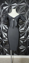 Load image into Gallery viewer, ATHINA BLACK DRESS       SZ LRG
