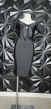 Load image into Gallery viewer, ATHINA BLACK DRESS       SZ LRG
