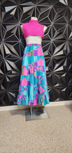 Load image into Gallery viewer, STEPHANIE THOMAS FLARE SKIRT    SZ 22 (FITTING SZ 18-22)
