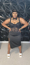 Load image into Gallery viewer, Black bustier dress    sz 2xl
