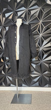 Load image into Gallery viewer, ASHLEY STEWART LONG FRINGE DUSTER      SZ 14 (STRETCH)
