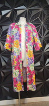 Load image into Gallery viewer, MODELS KIDS MULTICOLORED DUSTER        SZ 12-1X
