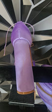 Load image into Gallery viewer, EGO PURPLE PLATFORM HEELS        SZ UK5= US 8  DISCLAIMER: COUPLE SCRATCHES ON HEELS
