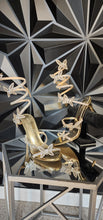 Load image into Gallery viewer, NEW WILD DIVA BUTTERFLY RHINESTONE HEELS      SZ 9
