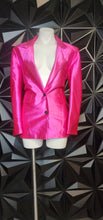 Load image into Gallery viewer, UPTOWN PINK BLAZER       SZ MEDIUM
