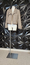 Load image into Gallery viewer, ADDY P PLAID PRINT CROP BLAZER     SZ MED
