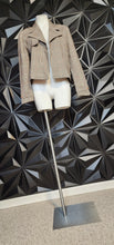 Load image into Gallery viewer, ADDY P PLAID PRINT CROP BLAZER     SZ MED
