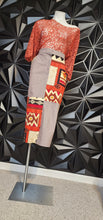 Load image into Gallery viewer, ETHNIC PRINT PATCHWORK SKIRT       SZ 14/16
