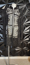 Load image into Gallery viewer, BEADED DUSTER       SZ UNTAGGED, 2X-3X FIT
