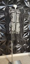 Load image into Gallery viewer, BEADED DUSTER       SZ UNTAGGED, 2X-3X FIT
