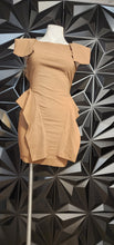 Load image into Gallery viewer, XTEREN BROWN DRESS     SZ SMALL

