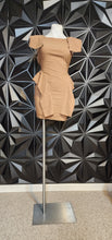 Load image into Gallery viewer, XTEREN BROWN DRESS     SZ SMALL
