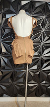 Load image into Gallery viewer, XTEREN BROWN DRESS     SZ SMALL
