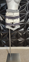 Load image into Gallery viewer, NWT AKIRA DENIM CUT OUT SKIRT     SZ LRG, BEST FITTING SZ MEDIUM
