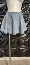 Load image into Gallery viewer, NWT AKIRA DENIM FLARE SKIRT     SZ LRG (10/12)
