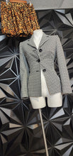 Load image into Gallery viewer, JONES STUDIO HOUNDSTOOTH BLAZER       SZ 6
