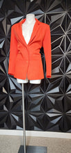 Load image into Gallery viewer, MEROKEETY ORANGE BLAZER      SZ LRG

