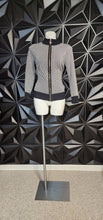 Load image into Gallery viewer, ANNE KLEIN STRIPE CARDIGAN     SZ SMALL
