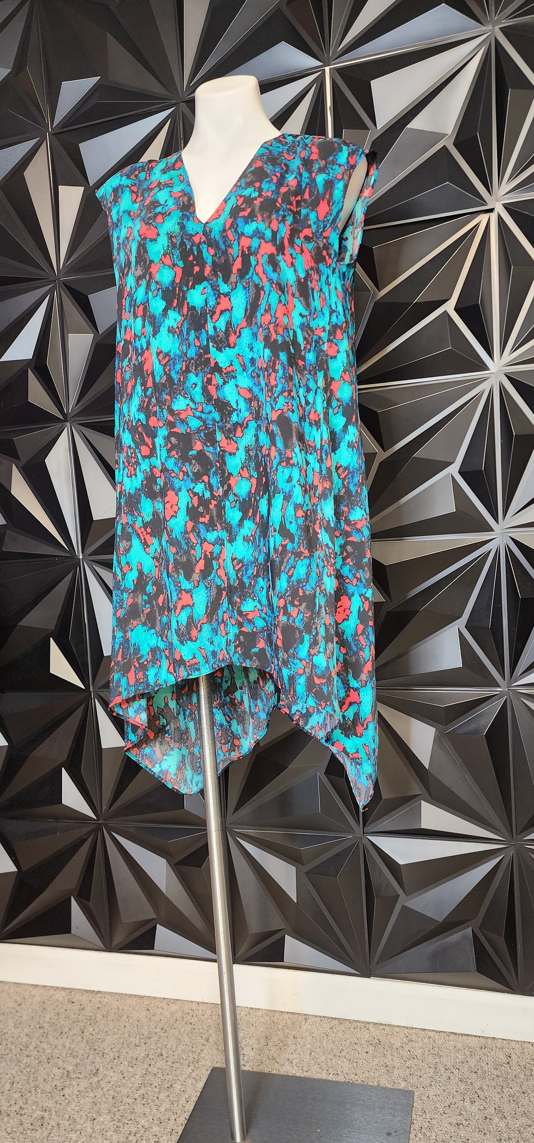 RACHEL ROY MULTICOLORED DRESS     SZ SMALL