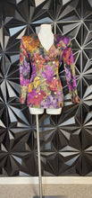 Load image into Gallery viewer, DIAMONDS RUN VINTAGE BLAZER       SZ 9-10, BEST FITTING SZ 8
