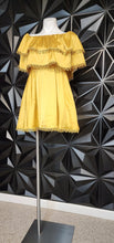 Load image into Gallery viewer, MESTIZA OFF THE SHOULDER DRESS     SZ SMALL
