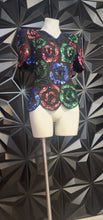 Load image into Gallery viewer, VINTAGE STENAY SEQUIN TOP        SZ SMALL
