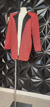 Load image into Gallery viewer, RICHARD DAYHOFF STRIPE BLAZER      SZ SM-LRG
