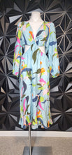 Load image into Gallery viewer, A NEW DAY TROPIC PRINT DRESS     SZ LRG
