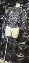 Load image into Gallery viewer, SEQUIN TOP       SZ MED/LRG FITTING
