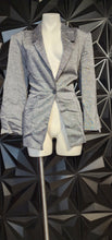 Load image into Gallery viewer, SAG HARBOR GRAY MULTICOLOR SPEC BLAZER     SZ 9/10
