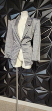 Load image into Gallery viewer, SAG HARBOR GRAY MULTICOLOR SPEC BLAZER     SZ 9/10
