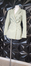 Load image into Gallery viewer, NEW PRIMARK MINT GREEN BLAZER         SZ 8
