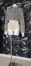 Load image into Gallery viewer, OPEN EDIT PRINT SWEATER       SZ MED-LARGE
