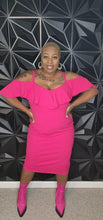 Load image into Gallery viewer, NWOT RACHEL ROY OFF SHOULDER DRESS      SZ XL(best fit 14)
