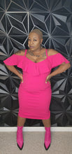 Load image into Gallery viewer, NWOT RACHEL ROY OFF SHOULDER DRESS      SZ XL(best fit 14)
