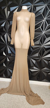 Load image into Gallery viewer, SHEIN NUDE MESH MERMAID DRESS      SZ SM-MED
