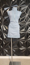 Load image into Gallery viewer, ZIP FRONT VEST DRESS        SZ XS-SMALL
