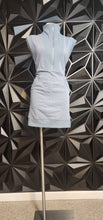 Load image into Gallery viewer, ZIP FRONT VEST DRESS        SZ XS-SMALL
