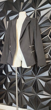 Load image into Gallery viewer, DKNY BLACK OPEN FRONT BLAZER        SZ 16
