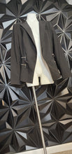 Load image into Gallery viewer, DKNY BLACK OPEN FRONT BLAZER        SZ 16
