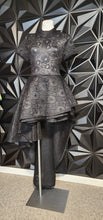 Load image into Gallery viewer, EIN FIT AND FLARE LACE LAYERED DRESS      SZ MED (6/8)
