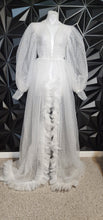 Load image into Gallery viewer, POLKA DOT SHEER DUSTER         SZ SM-MED
