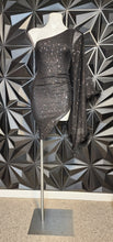 Load image into Gallery viewer, FASHION NOVA 1 ARM SEQUIN DRESS     SZ UNTAGGED SMALL (4-6)
