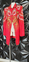 Load image into Gallery viewer, Jewel Queen sequin/beaded duster      sz 2x
