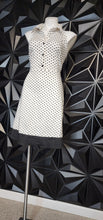 Load image into Gallery viewer, DBY polka dot dress       sz 16, Best fitting sz 12/14
