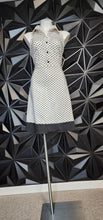 Load image into Gallery viewer, DBY polka dot dress       sz 16, Best fitting sz 12/14
